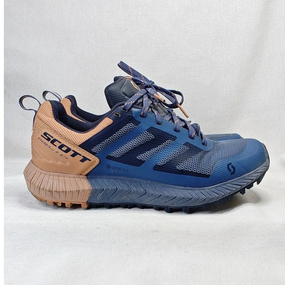 Scott Kinabalu 2 GTX Trail Running‎ Shoes Womens 6 Blue Pink Waterproof Sneakers